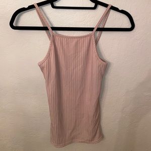 NWT Missguided taupe high neck tank (Size US 4)